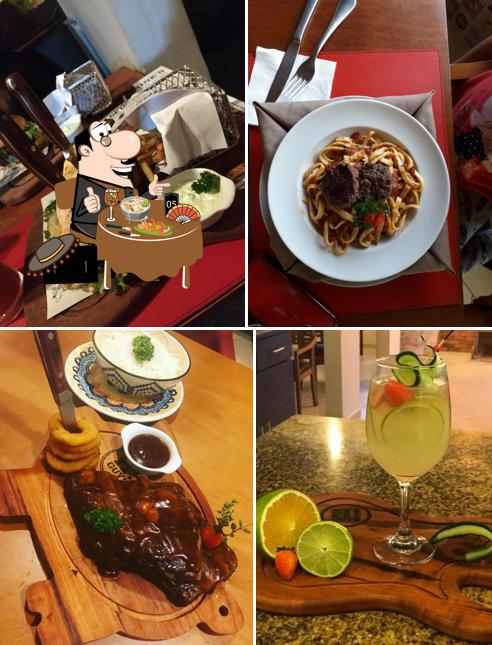Comida em Hi Guys Restaurante