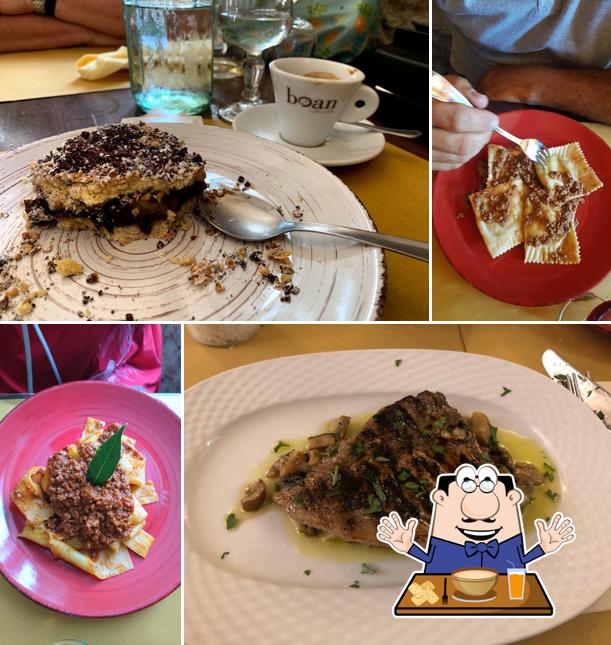 Cibo al Ristorante Leccio Moro