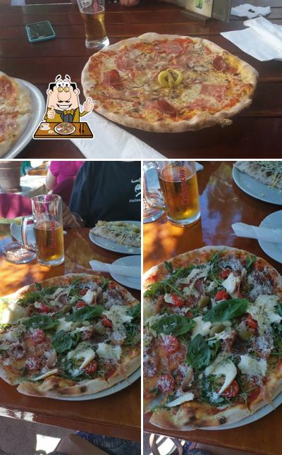 Scegli una pizza a bistro Olea