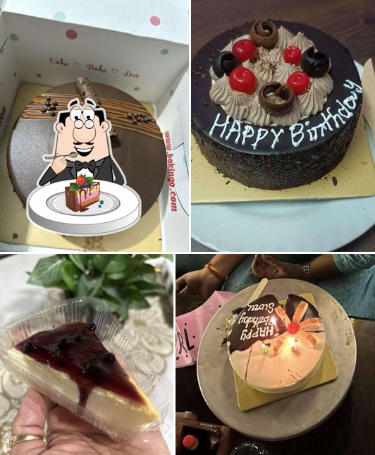 Chocolate cake at Bakingo