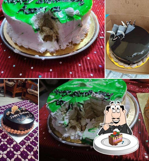 Chocolate cake at Cake Lounge