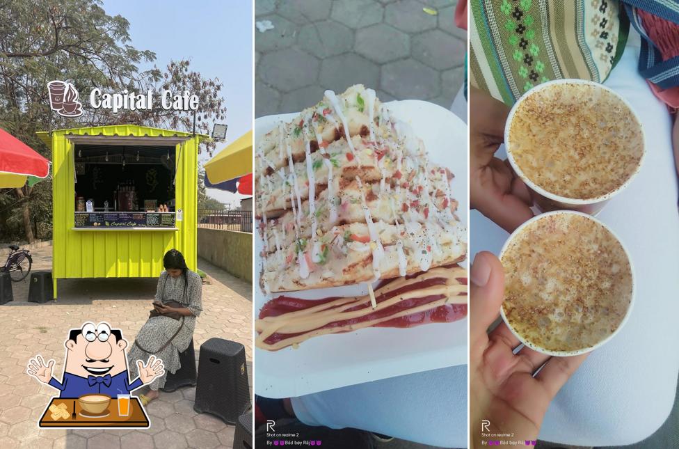 Food at Capital Cafe
