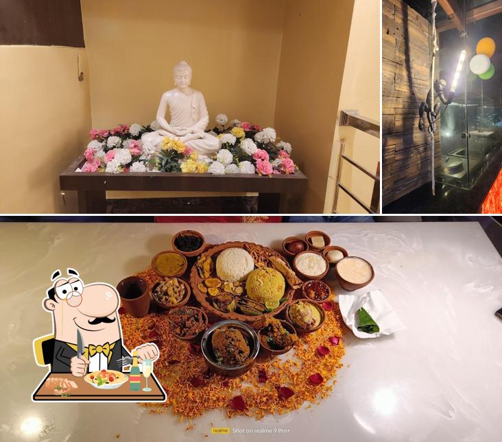 Food at Crystal Restaurant