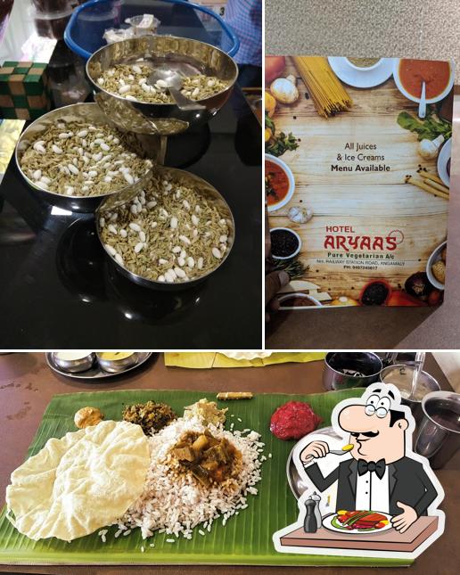 Food at Hotel Aryaas