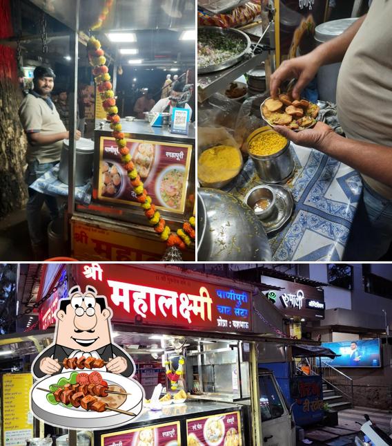 The photo of food and interior at Mahalaxmi Panipuri Chat Centre