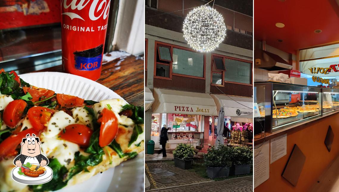 Pizza Jolly si caratterizza per la cibo e interni