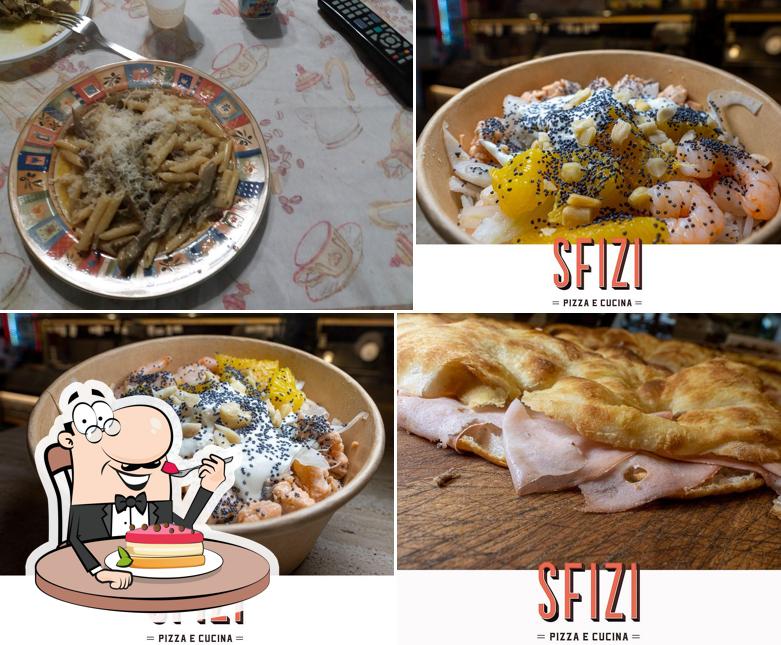 Sfizi di Pizza serve un'ampia gamma di dessert