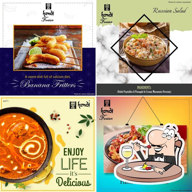 Food at Handi Fusion