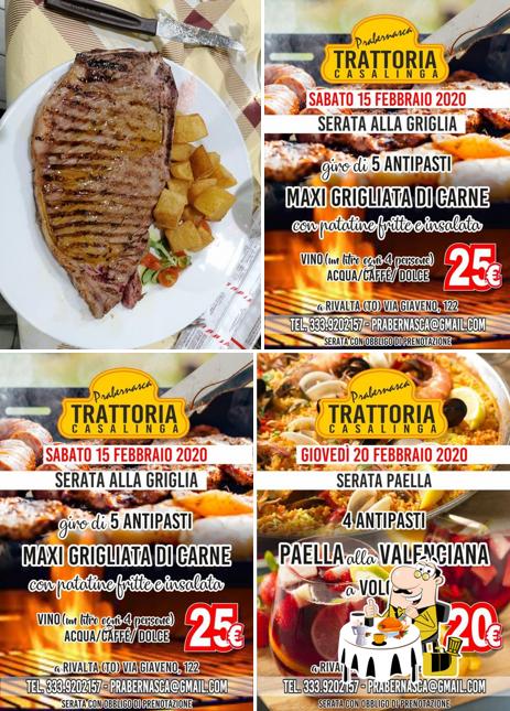 Platti al La Trattoria