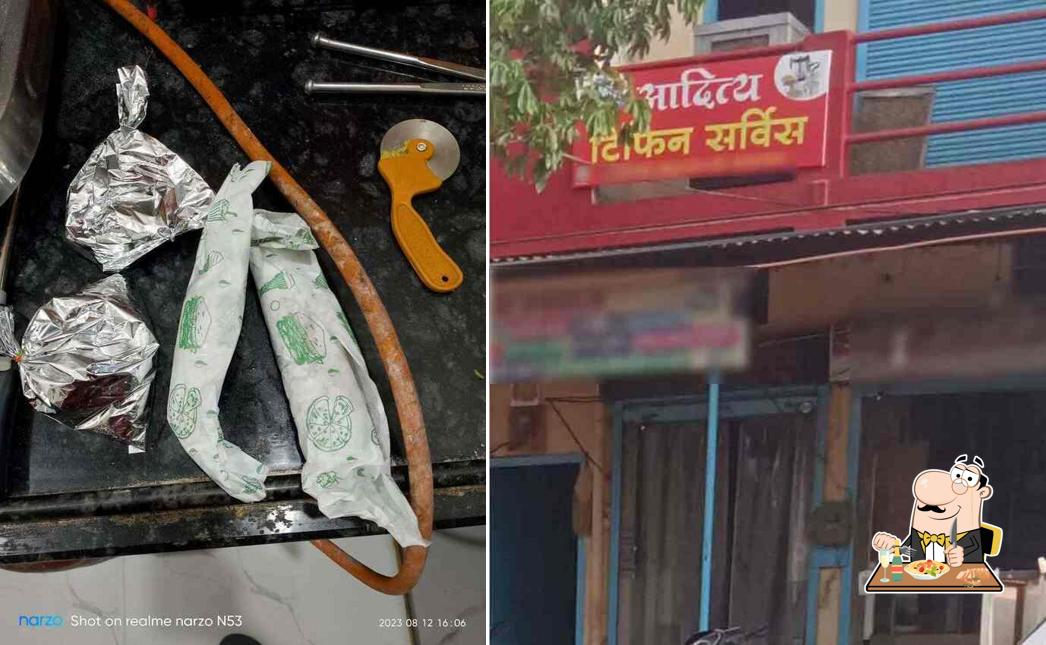 Food at Aditya Tiffin service