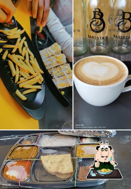 Food at Barista Lounge