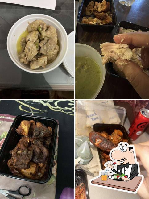 Food at Chicken Peddler
