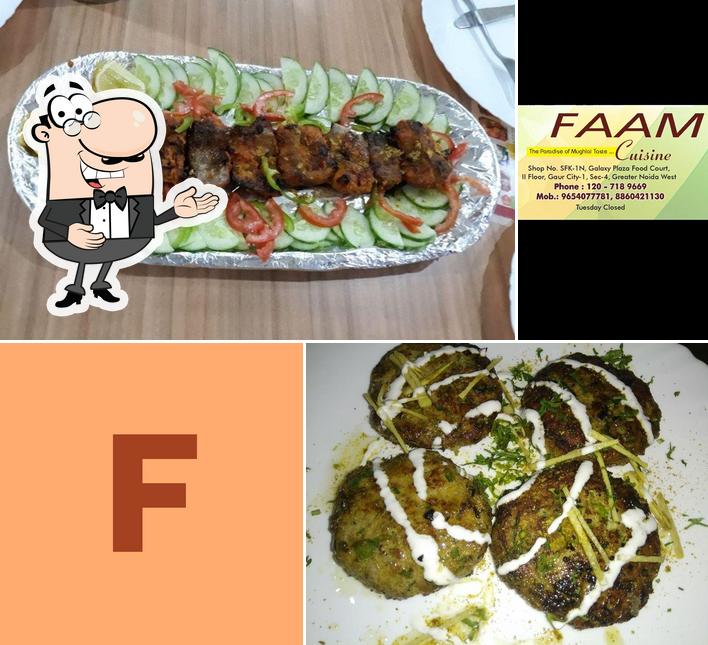 Look at the image of Faam Cuisine
