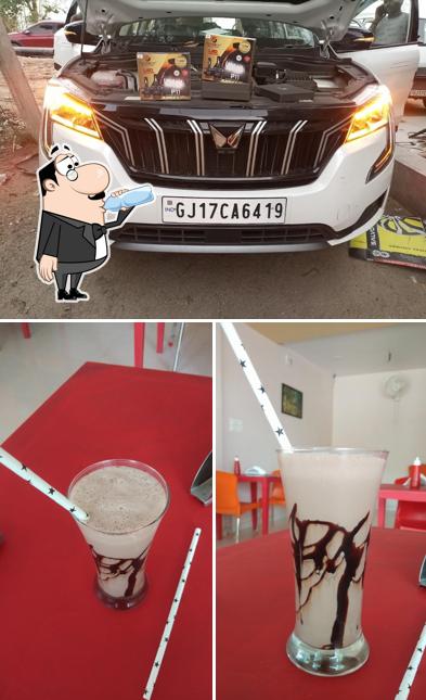 The photo of Food cafe’s drink and exterior