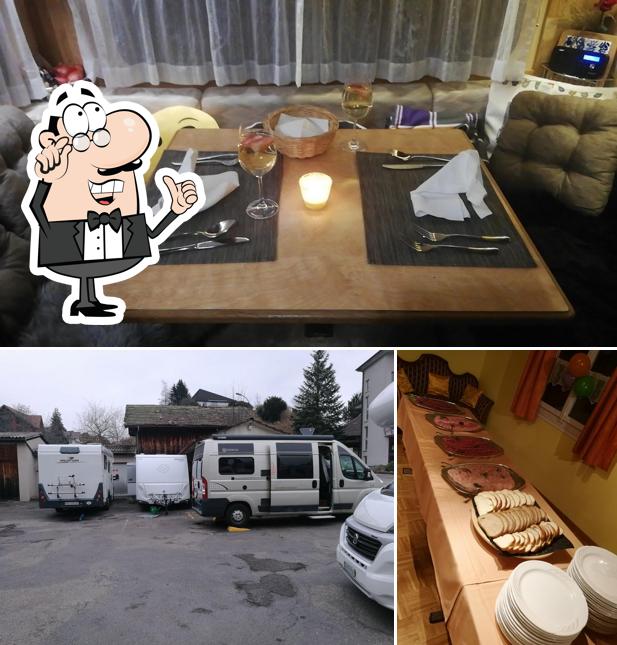 Dai un'occhiata agli interni di Gasthof Hirschen Grünen