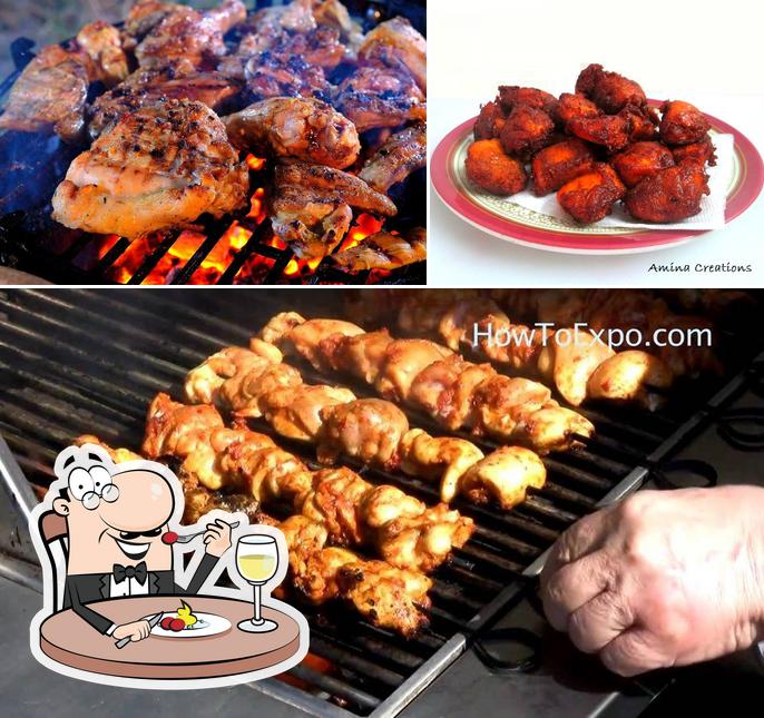 Food at Hajeeras Kitchen