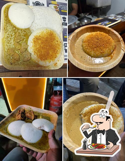 Creme brulee at IDLI & CHICKEN CURRY