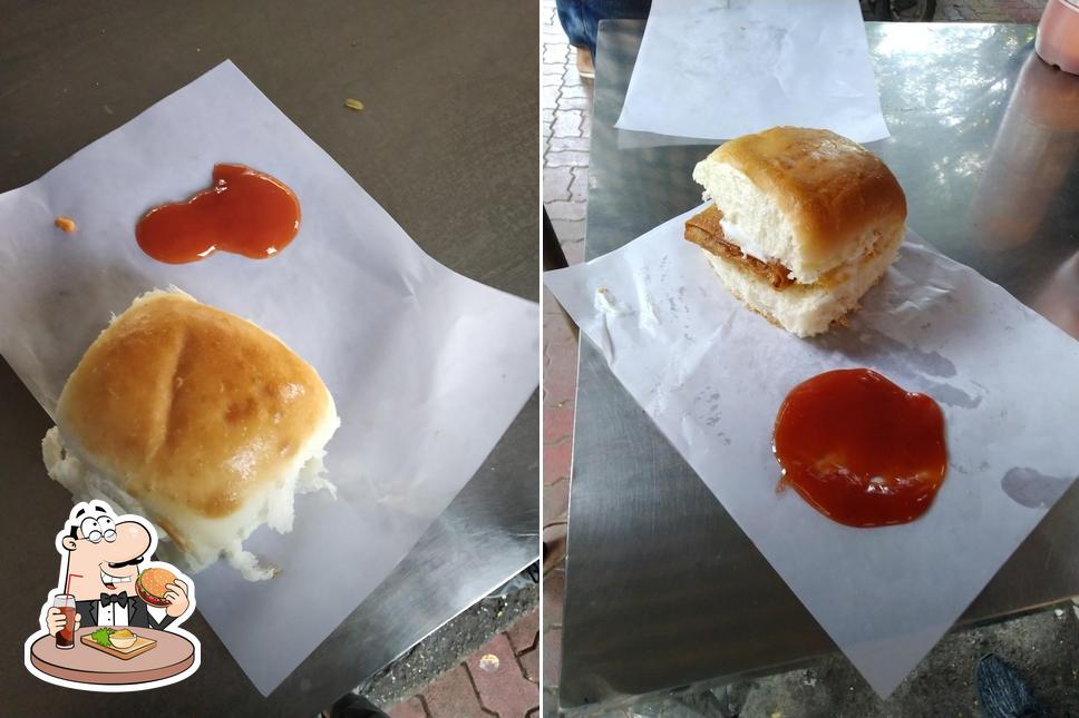 Treat yourself to a burger at Jai Jalaram Mayo Pav