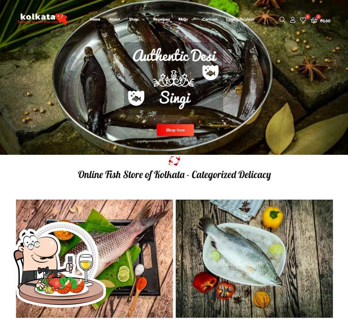 Try out various seafood meals available at KolkataFish - Online Fish Store of Kolkata & Howrah