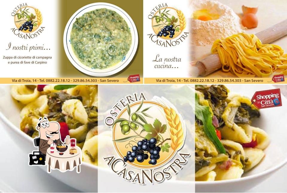 Cibo al Osteria a casa nostra