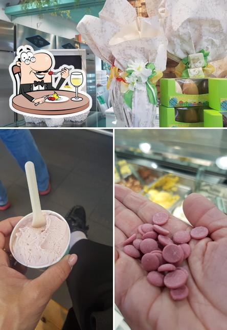 Guarda la foto che raffigura la cibo e interni di Gelateria Robadulza