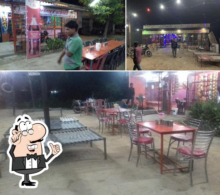 The interior of Shri Krishna Dhaba