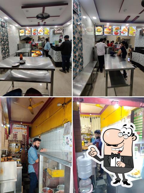 The interior of Sri Ganesh Bombay Vada Pav Corner