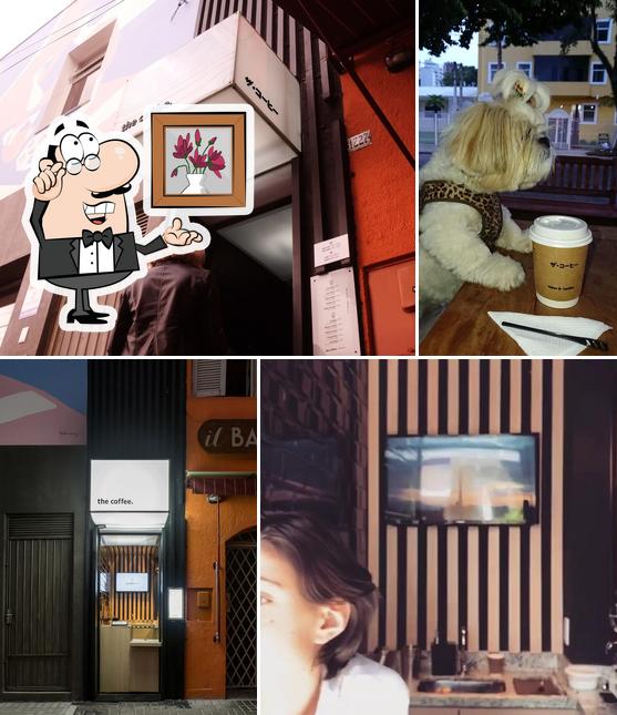 O interior do The Coffee