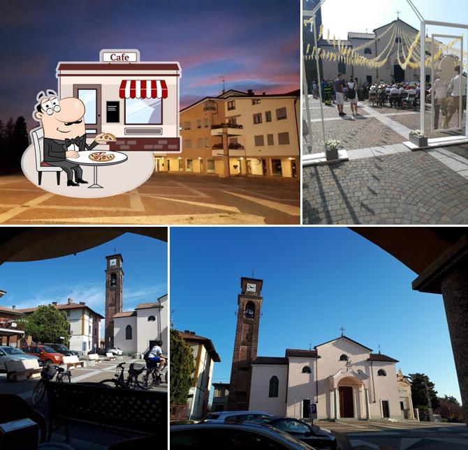 Puoi goderti l'aria fresca da seduto all'esterno di Bar Pasticceria La Piazzetta - Mozzate (co)