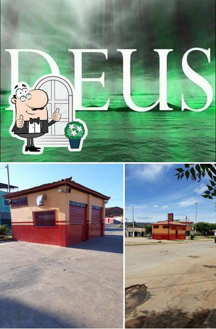 O exterior do Galego Lanches