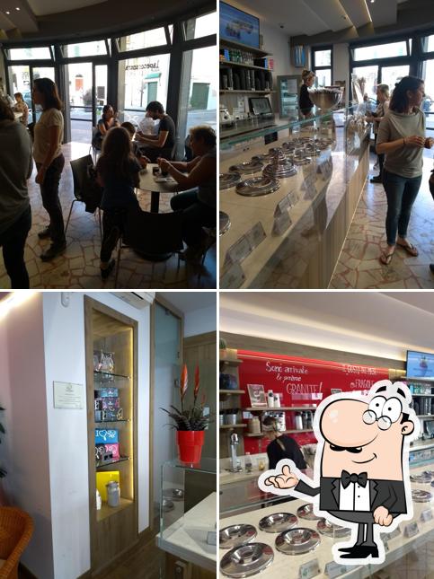 Gli interni di Gelateria Lapecoranera