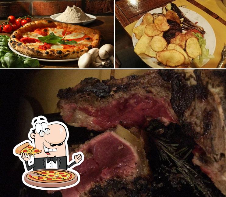 Prova una pizza a Griglieria Pizzeria Porca Vacca Roma - Cucina Romana