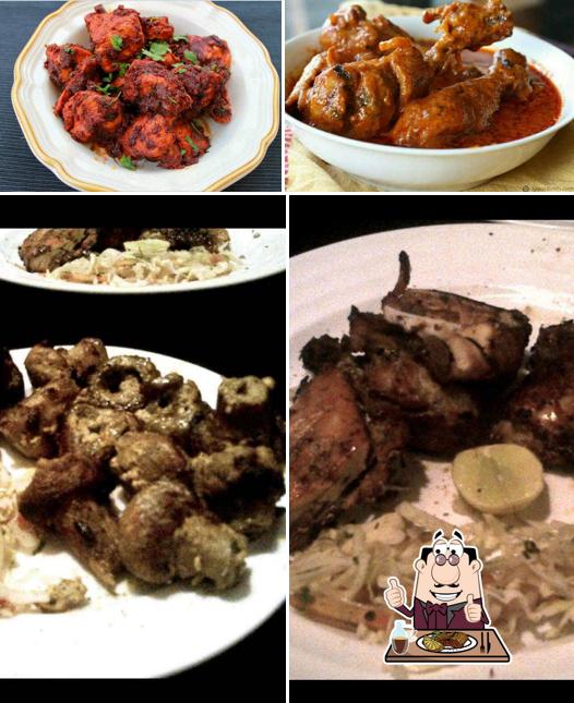 Hotel Dawat Non Veg offers meat meals