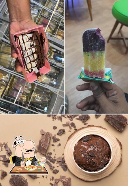 Chocolate mousse at Licksters