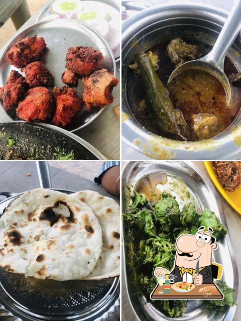 Food at Lukman Ka Dhaba