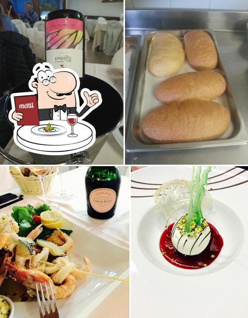 Cibo al Ristorante Antica Locanda ai Portici