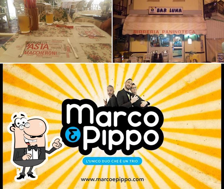 Gli interni di Bar Luna