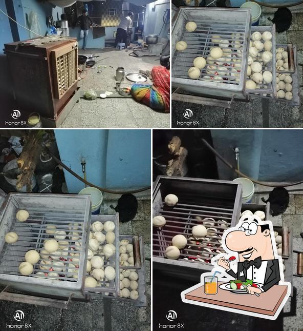 The picture of Bhati mess’s food and interior