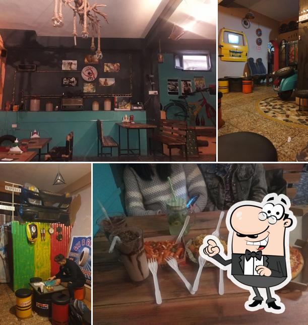 The interior of Cafe 9 Feet Under