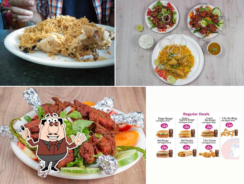 Food at Chicken Hut