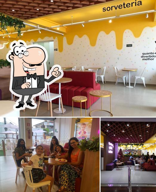 O interior do Gellak +