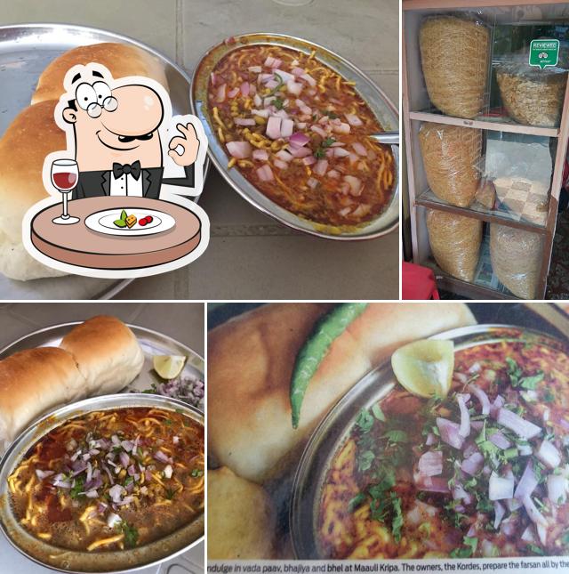 Food at Hotel Mauli Krupa