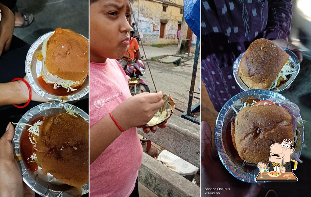 Food at Krishna burger