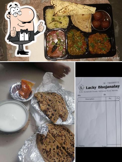 Look at this pic of LUCKY BHOJANALAY