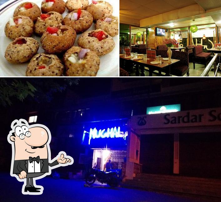 The photo of interior and food at Mirchi the mughal restaurant