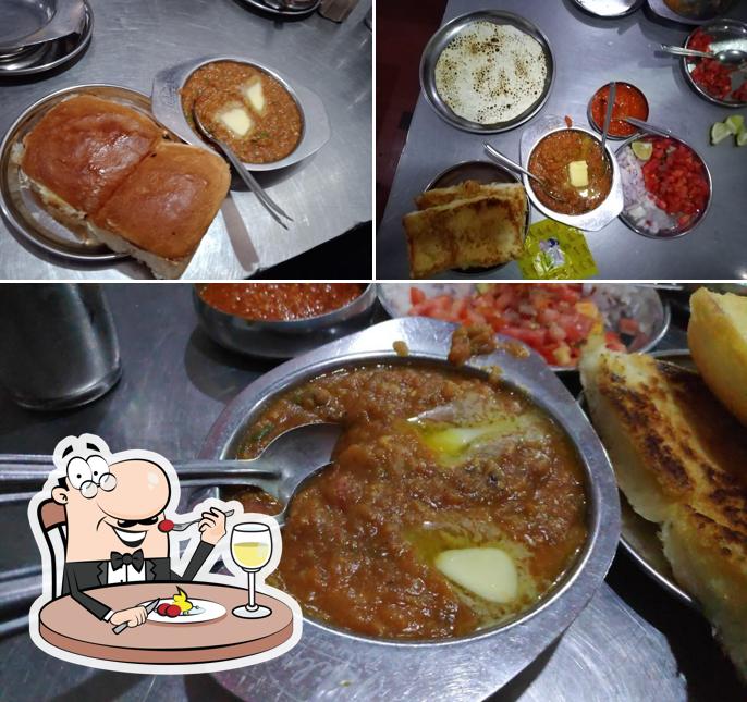 Meals at New Milan Pav bhaji