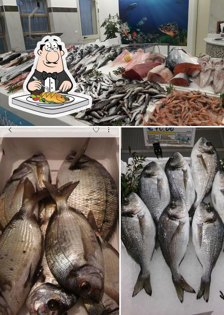 Pescheria Dal Pescatore serve un menu per gli amanti del pesce