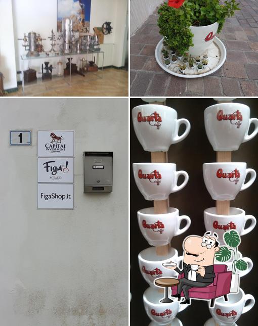 Gli interni di Quarta Caffè SPA