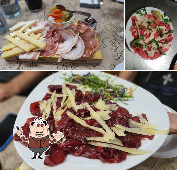 Cibo al Ristorante Stella Alpina