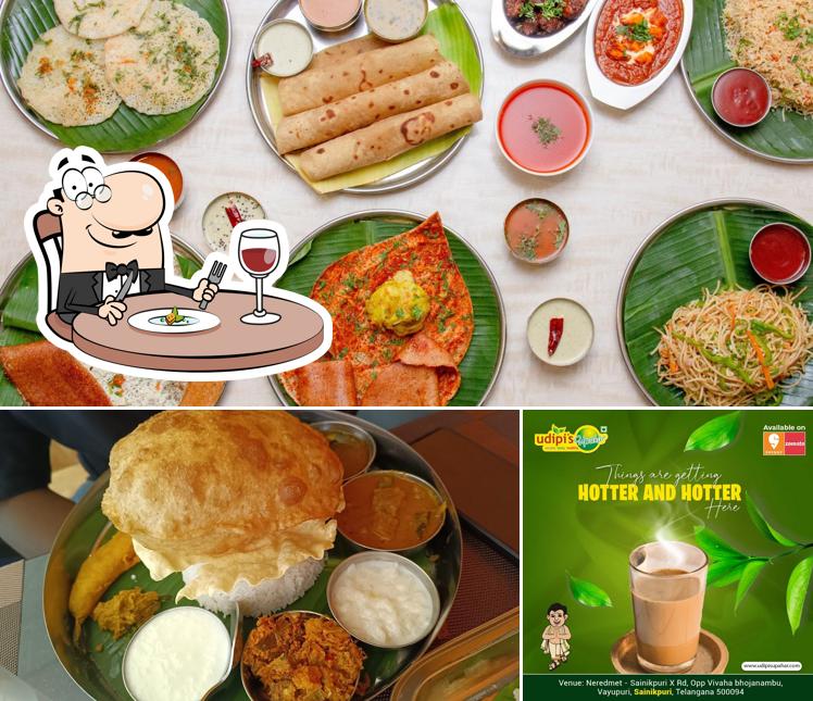 The photo of food and beverage at Udipi's Upahar Sainikpuri